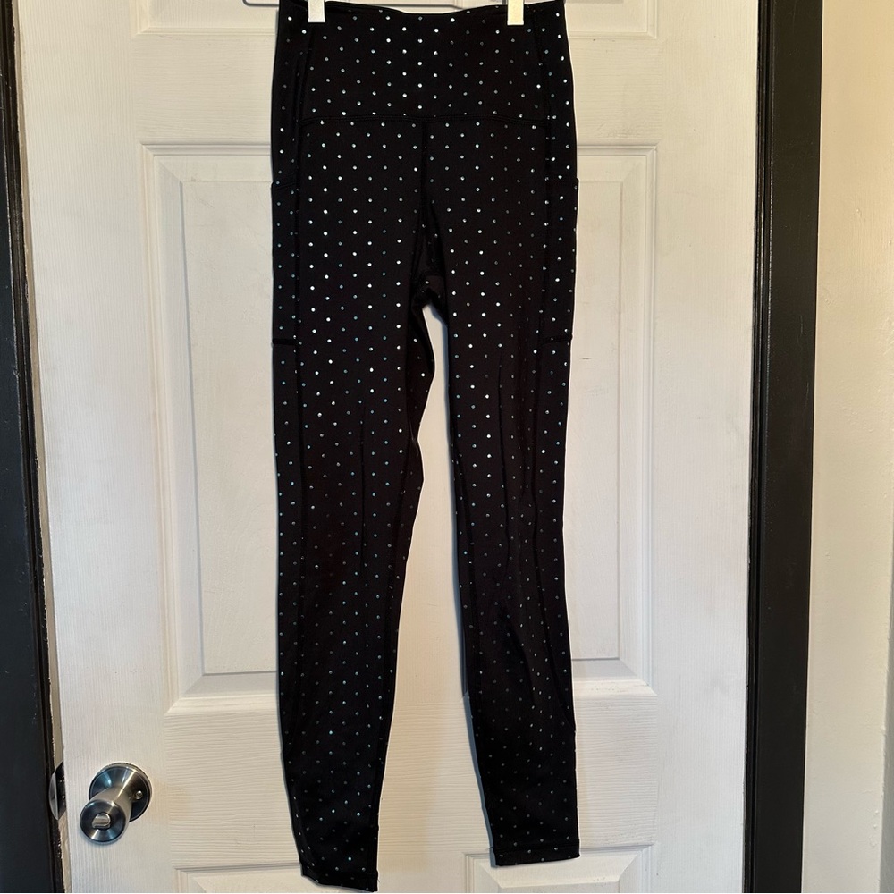 Glyder Leggings Metalic Polka dot, S